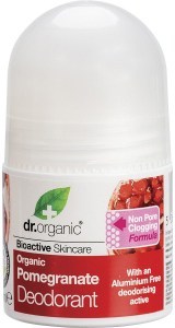 Dr Organic Roll-On Deodorant Organic Pomegranate 50ml