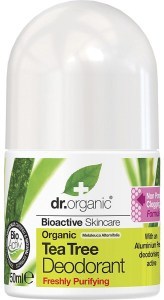 Dr Organic Roll-On Deodorant Tea Tree 50ml