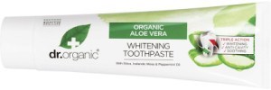 Dr Organic Toothpaste Whitening Organic Aloe Vera 100ml