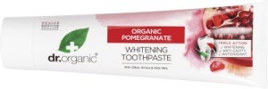 Dr Organic Toothpaste Whitening Organic Pomegranate 100ml