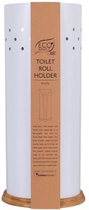 Eco Basics Toilet Roll Holder - White