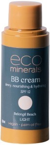 ECO MINERALS BB Cream SPF 12 Belongil Beach Light Refill 32ml