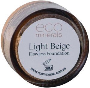 ECO MINERALS Mineral Foundation Flawless (Matte) Light Beige 5g