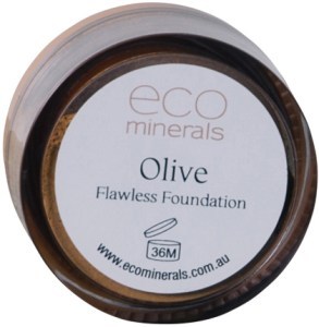 ECO MINERALS Mineral Foundation Flawless (Matte) Olive 5g