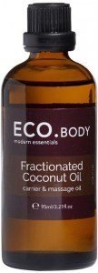 ECO. MODERN ESSENTIALS Carrier & Massage Oil Fractionated Coconut Oil 95ml