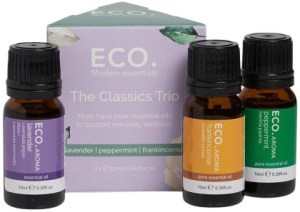ECO. MODERN ESSENTIALS Essential Oil Trio The Classics 10ml x 3 Pack