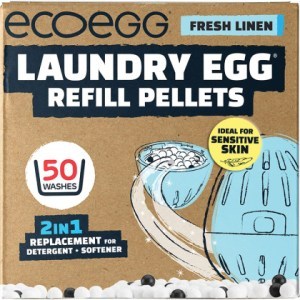 Ecoegg Laundry Egg Refill Pellets 50 Washes Fresh Linen  
