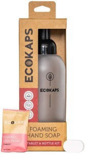 Ecokaps Foaming Hand Soap Bottle & Tablet Kit