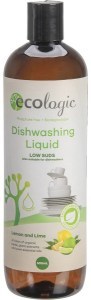 Ecologic Dishwashing Liquid Lemon & Lime 500ml
