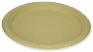 EcoSouLife Wheat Straw (D17cm) Main Plate 10Pc Pack