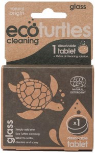 EcoTurtles Glass Cleaner - Single Tablet Pack