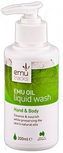 Emu Tracks Emu Oil Antibacterial Liquid Wash 200ml