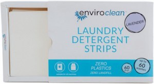 Enviro Clean Laundry Detergent Strips Fragrance Lavender Box 60Strips