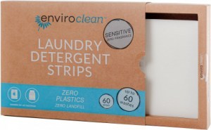 Enviro Clean Laundry Detergent Strips Sensitive Box 60Strips