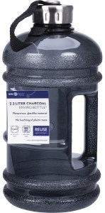 Enviro Products Drink Bottle Eastar BPA Free Charcoal 2.2L