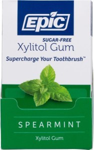 Epic Xylitol Chewing Gum Spearmint 12x12pcs