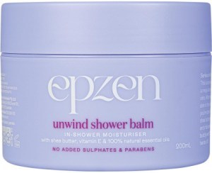 Epzen Unwind Shower Balm In-Shower Moisturiser 200ml