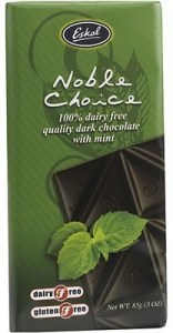 Eskal Noble Choice Mint Dairy Free Chocolate 85g