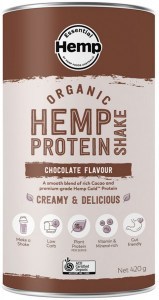 ESSENTIAL HEMP Organic Hemp Protein Shake Chocolate 420g