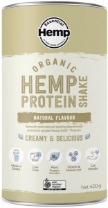 ESSENTIAL HEMP Organic Hemp Protein Shake Natural 420g