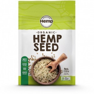 ESSENTIAL HEMP Organic Hulled Hemp Seeds 1kg