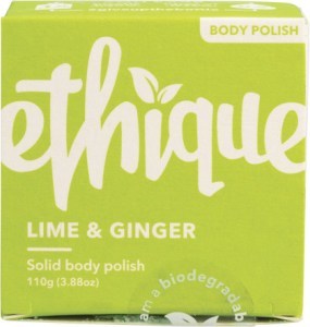 Ethique Solid Body Polish Bar Lime & Ginger 110g