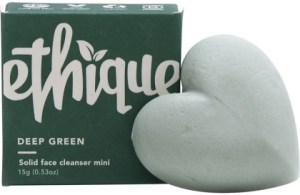 Ethique Solid Face Cleanser Mini Deep Green Oily Normal 20x15g