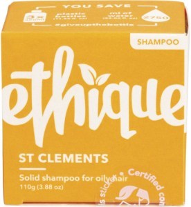 Ethique Solid Shampoo Bar St Clements Oily Hair 110g