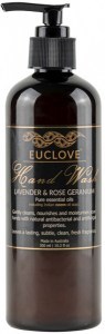 EUCLOVE Hand Wash Lavender & Rose Geranium Pump 300ml