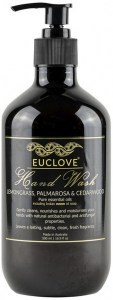 EUCLOVE Hand Wash Lemongrass, Palmarosa & Cedarwood Pump 500ml