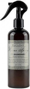 EUCLOVE Home Spray Citrus & Sage Oil Spray 300ml