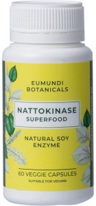 Eumundi Botanicals Nattokinase Natural Soy Enzyme 60 Caps