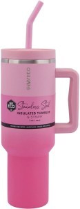 Ever Eco Insulated Tumbler w/ Handle & Straw Rise 1.18L
