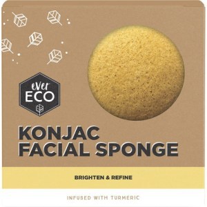 Ever Eco Konjac Facial Sponge Turmeric  