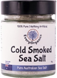 EveryOrganics Cold Smoked Sea Salt Pure Australian Sea Salt 150g