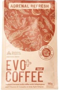 Evolution Botanicals EVO+ Coffee Decaf Adrenal Refresh 180g