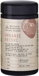 Evolution Botanicals Reishi Extract Organic 15:1 Fuctional Mushrooms 90g