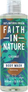 Faith In Nature Body Wash Hydrating Coconut 400ml