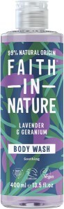 Faith In Nature Body Wash Soothing Lavender & Geranium 400ml