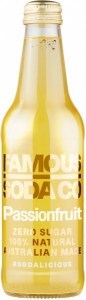 Famous Soda Co Sugar Free All Natural Passionfruit Soda 12x330ml