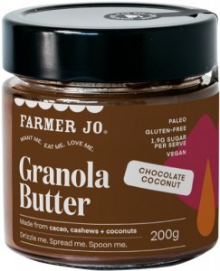 Farmer Jo Granola Butter Chocolate Coconut G/F 200g