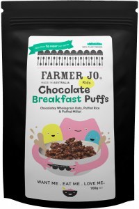 Farmer Jo Kids Chocolate Breakfast Puffs (100% Plant Based) 700g