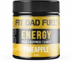 Fit Dad Fuel Pineapple Energy (30 Serve) Tub 180g