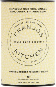 Franjo's Kitchen Ginger & Apricot Belly Bump Pregnancy Biscuits 252g
