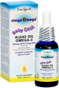 FREE SPIRIT MEGAOMEGA Algae Oil Omega-3 Baby DHA 30ml