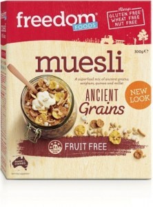 Freedom Foods Ancient Grains Fruit Free Muesli 300g