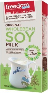 Freedom Foods Original Wholebean Soy Milk 12x1L
