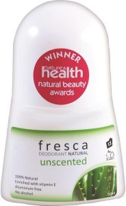 FRESCA NATURAL Deodorant Unscented (with Vitamin E) 50ml