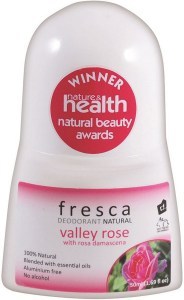 FRESCA NATURAL Deodorant Valley Rose (with Rosa Damascena) 50ml