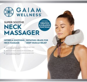 Gaiam Neck Massager with USB Charger  